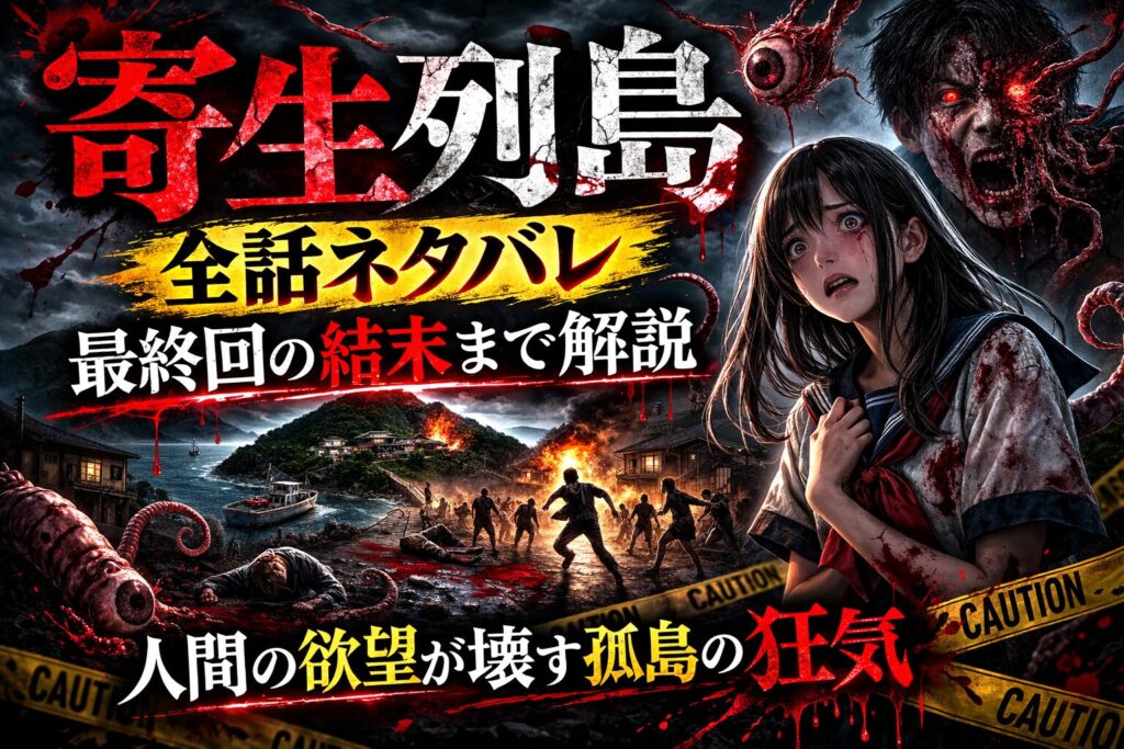 「寄生列島」全話あらすじネタバレ！最終回・結末まで徹底まとめ【どこで読める？】