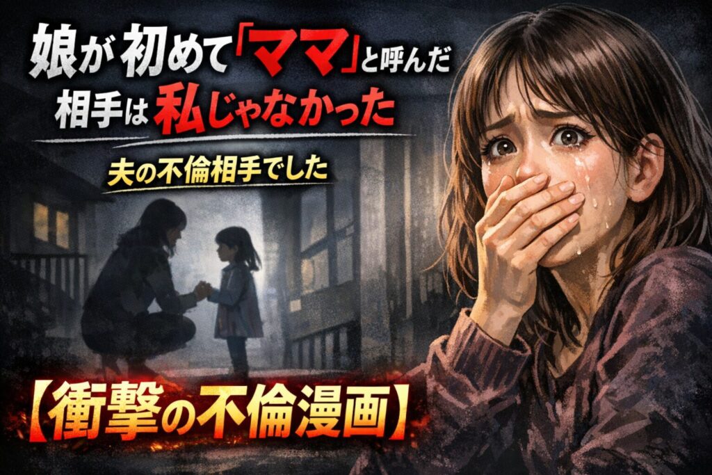 『娘が初めて「ママ」と呼んだのは、夫の不倫相手でした』ネタバレ結末|あらすじ・感想を全話まとめ