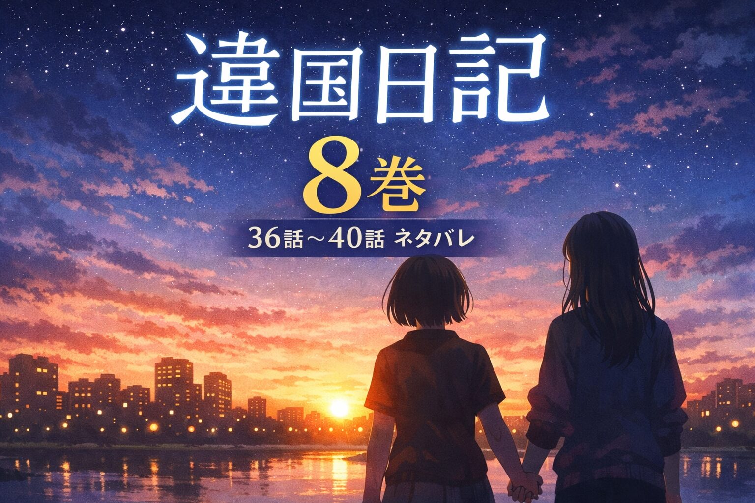 違国日記8巻ネタバレ（36話〜40話）あらすじ｜えみりの告白と父親を探す朝
