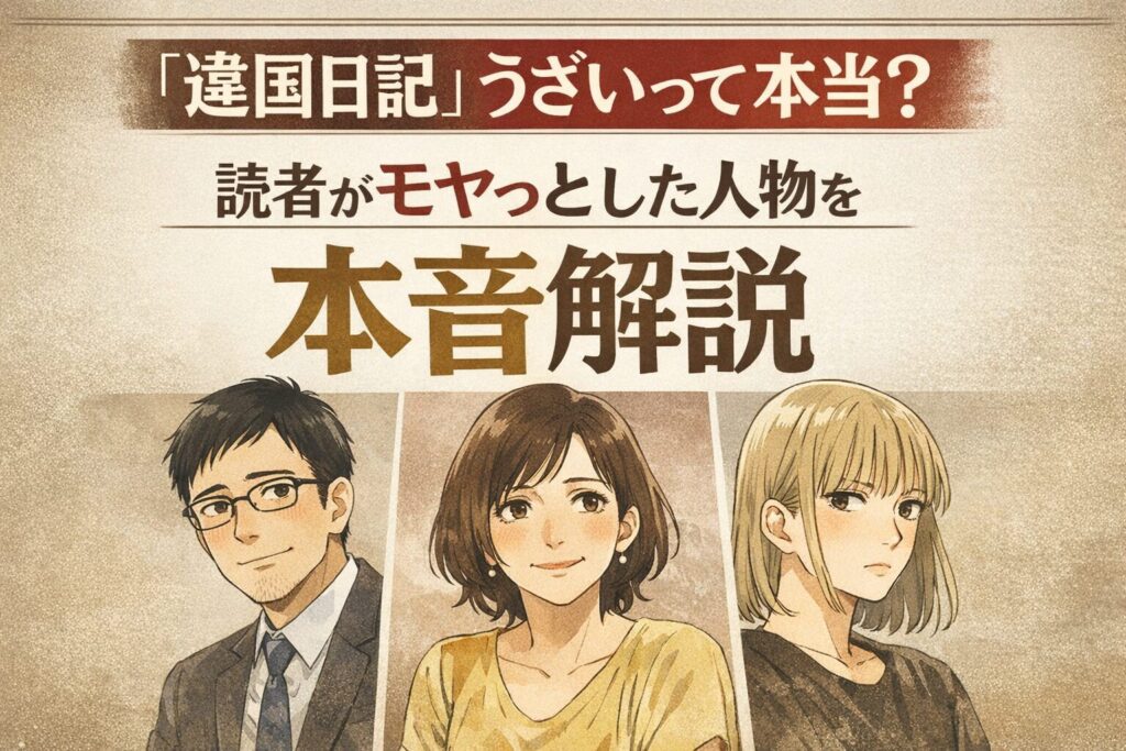 『違国日記』が「うざい」と言われる理由は？読者がモヤっとする登場人物を本音解説