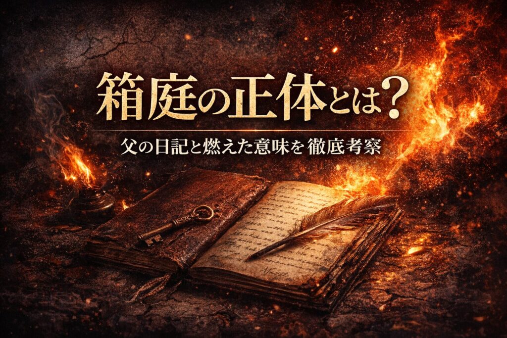 家族対抗殺戮合戦｜箱庭の正体とは？父の日記と燃えた意味を最終話まで徹底考察