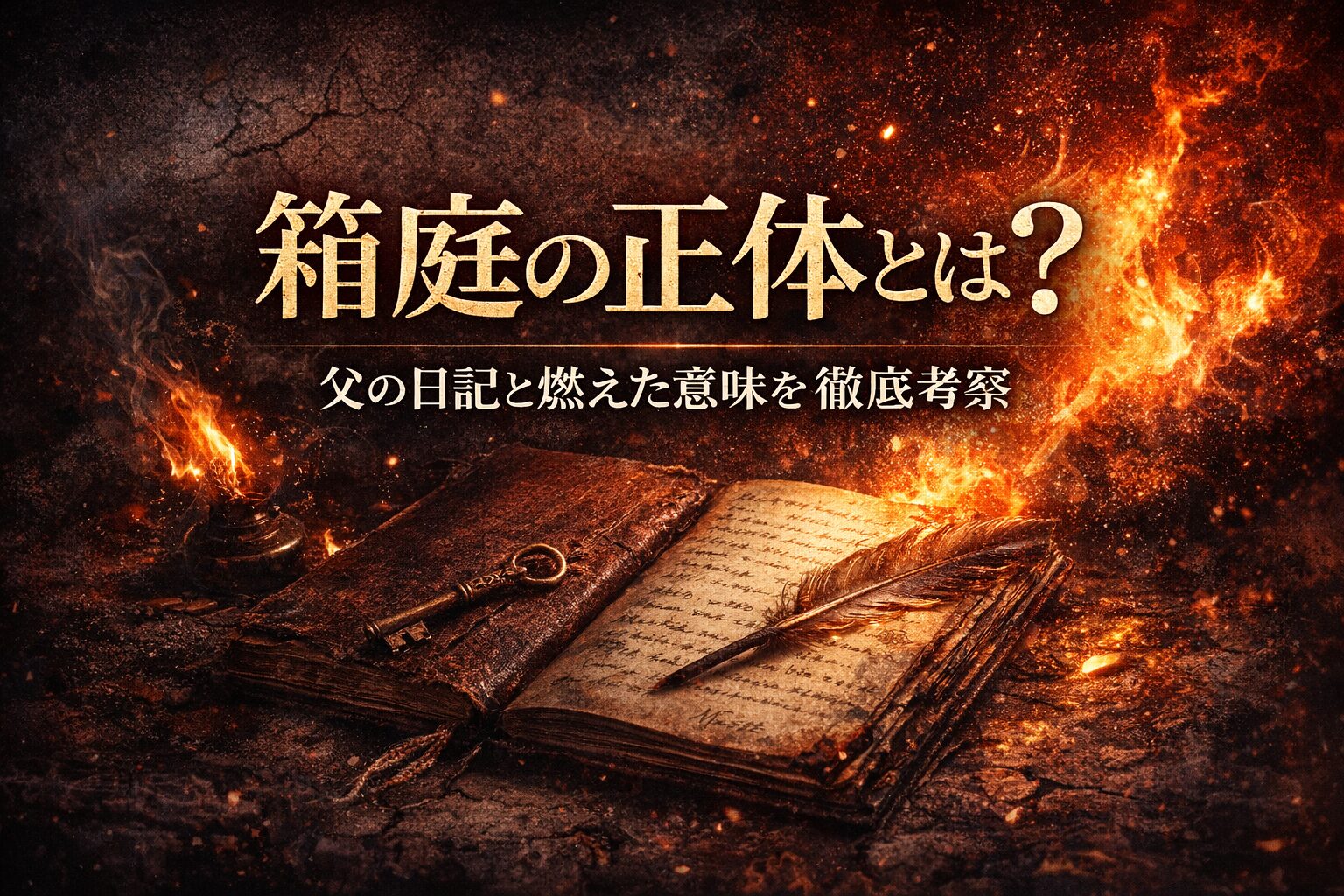 家族対抗殺戮合戦｜箱庭の正体とは？父の日記と燃えた意味を最終話まで徹底考察