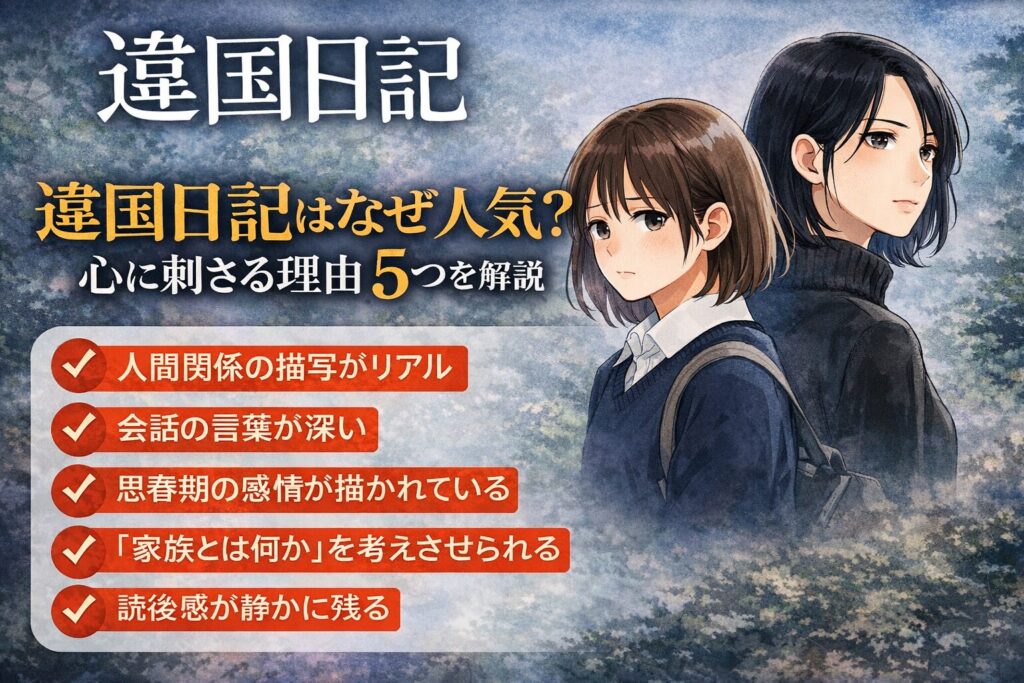 違国日記の人気の理由