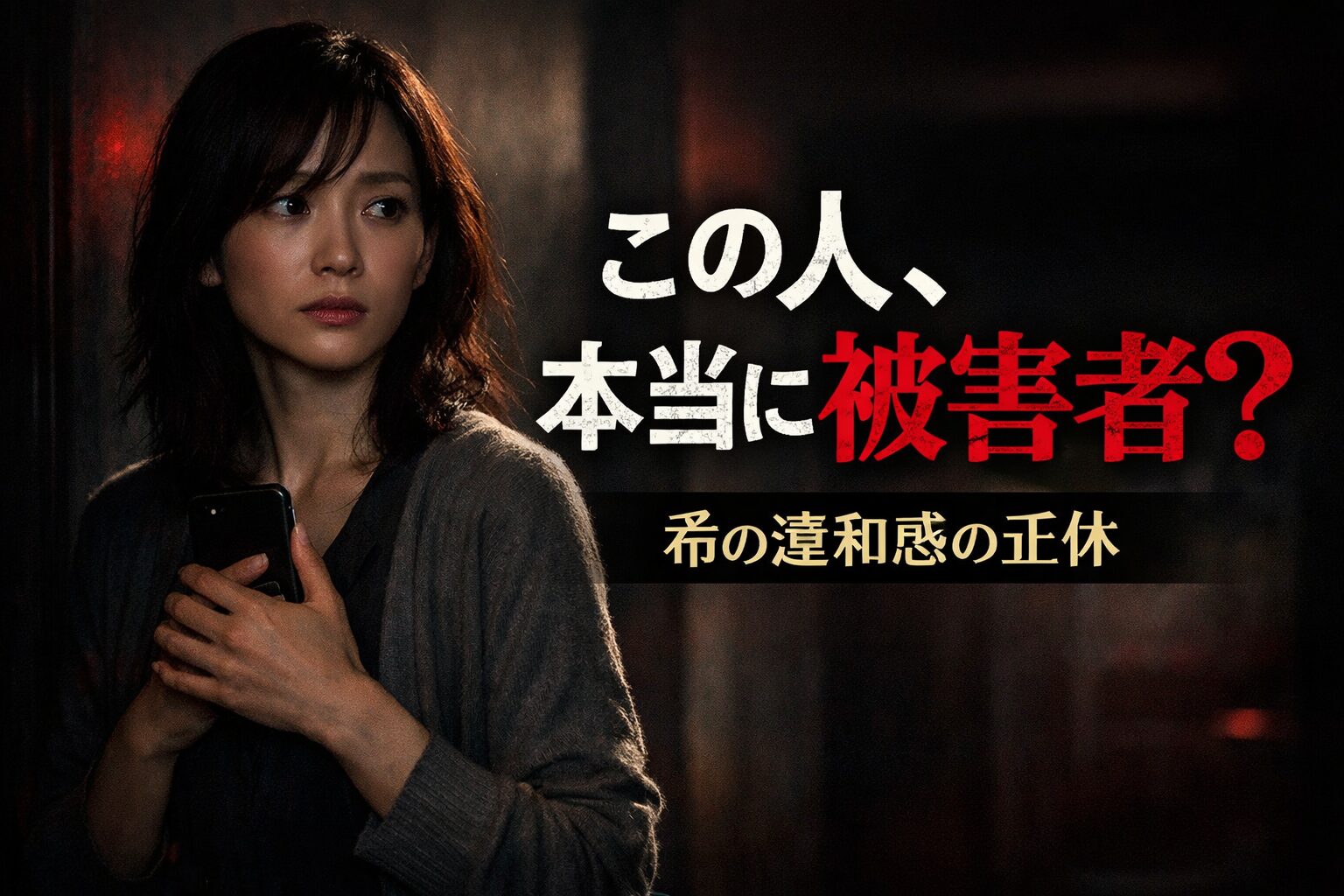 【赤い隣人】希は被害者？子ども連れ去り疑惑と違和感の正体を考察