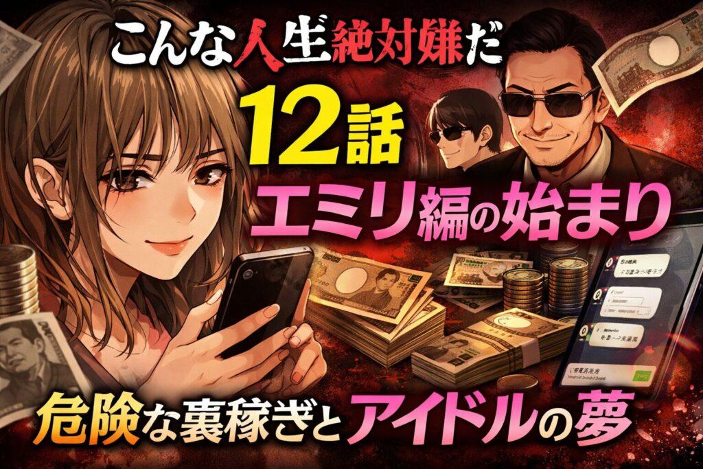 こんな人生は絶対嫌だ12話ネタバレエミリ編の始まり