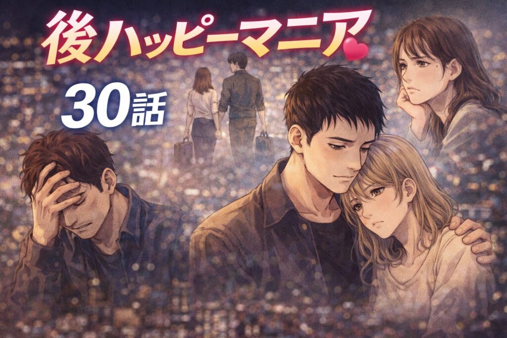 後ハッピーマニア30話ネタバレ感想｜人は本当に変われるのか