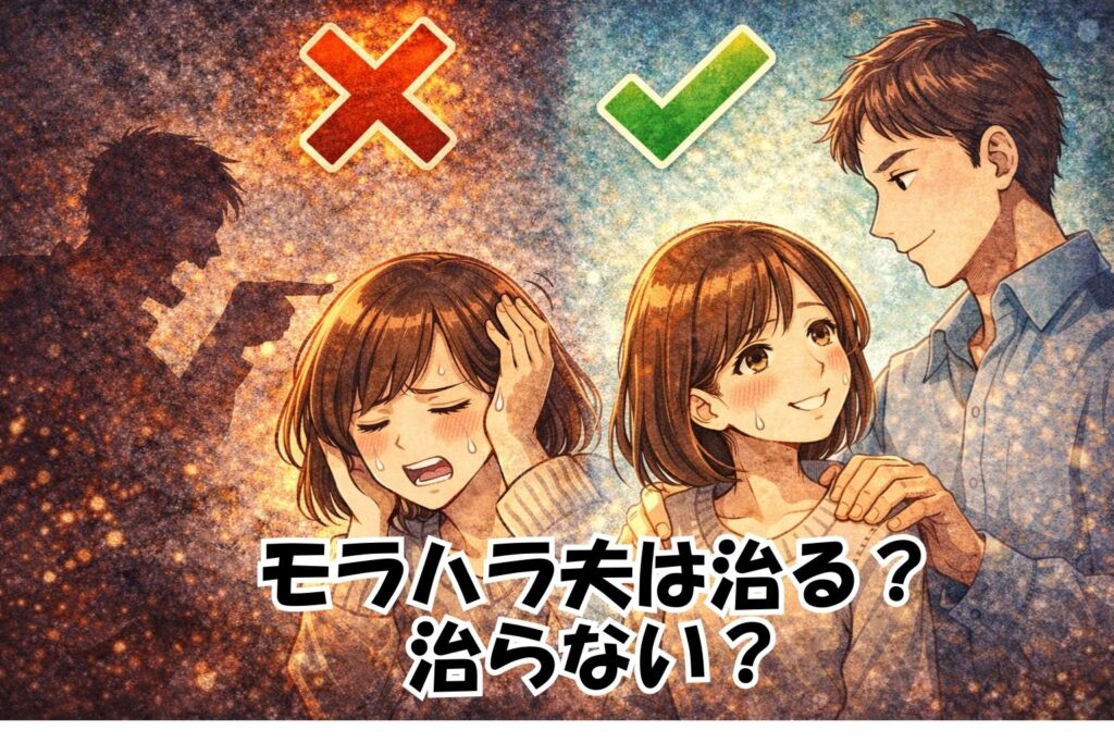 モラハラ夫は治る？治らない？改善するケースと難しいケース